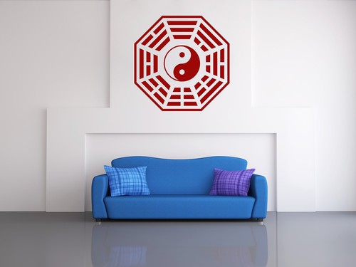 Adesivo murale bagua - adesivo, xi