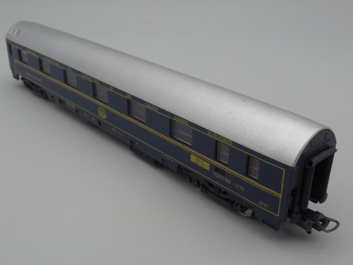Wagon voiture lits - wagon, bleu