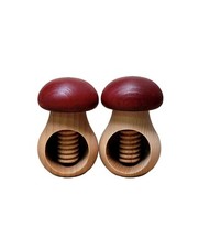 2x SCHIACCIANOCI IN LEGNO DI