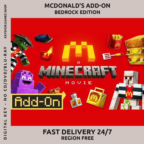 Minecraft mcdonalds add - add-on, |
