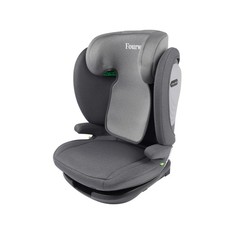 Fourward Seggiolino auto per bambini con ISOFIX 3-12 anni 100-150 cm Grigio