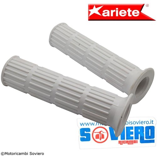 Coppia manopole bianche vespa - coppia,