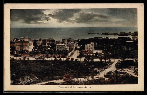 Cartolina anzio panorama - cartolina,