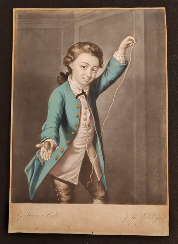Mezzatinta piccolo ragazzo - piccolo,