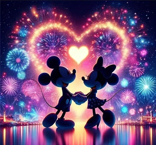Fuochi artificio topolino - d'artificio,