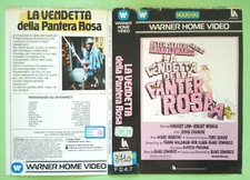 Solo Copertina Fascetta LA VENDETTA DELLA PANTERA ROSA herbert lom noleggio vhs