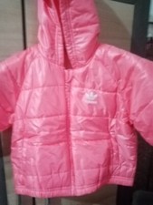 Giubbotto bimba Adidas rosa due anni 28€