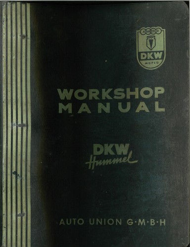 Manuale officina dkw moto - manuale,