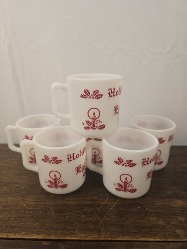 Tazze vetro latte vintage - vetro,