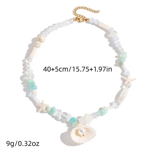 Collana perle stelle - , marine