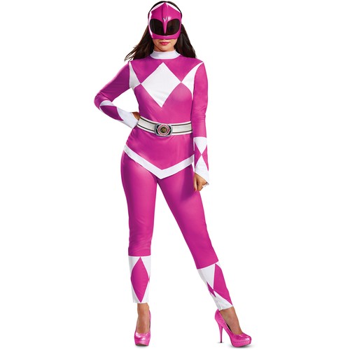 Costume power rangers rosa - costume,