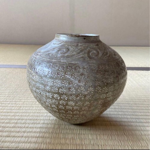 Antico vaso fiori - antico,