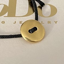 Dodo Pomellato Bracciale Ciondolo Bottone Oro Giallo 18kt Massiccio Raro Origina