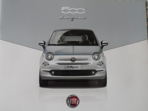 Fiat 500 collezione brochure - 500,