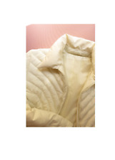 Giacca Primaverile Donna Elegante Colore Bianco Crema