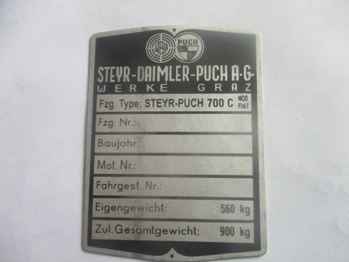 Targa puch - targa,