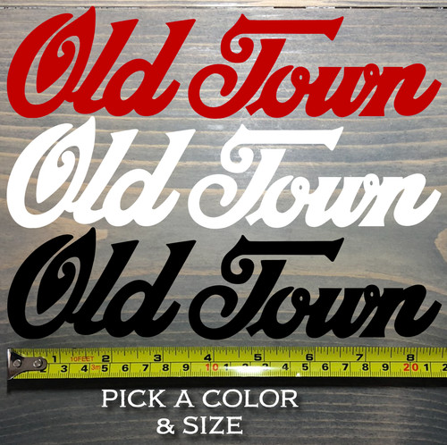 Adesivo old town - old,