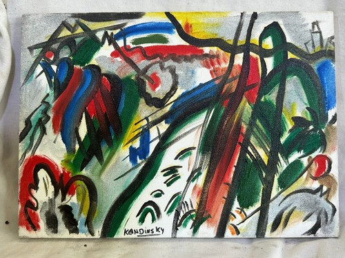 Wassily kandinsky quadro olio - kandinsky,