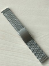 Raro Bracciale per orologi elastico in Acciaio Vintage