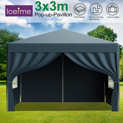 Loefme gazebo pop 3x3m con - pop,