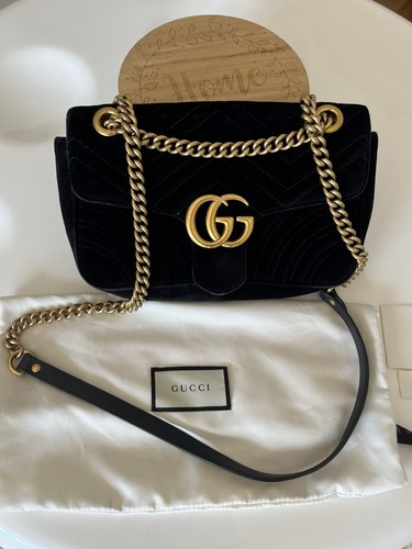 Gucci marmont velluto - gucci, gg