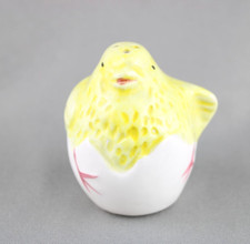 Porta Sale Saliera Pepiera in Ceramica a Forma di PULCINO Attrezzo da Cucina