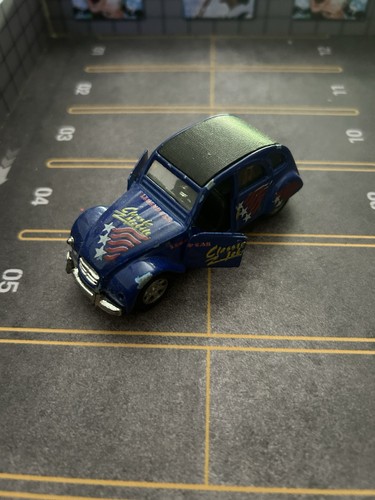 Modellino citroen 2cv blu - citroen,