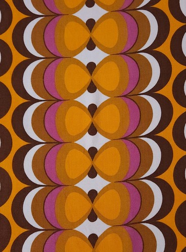 Vintage fabric curtains - 2,