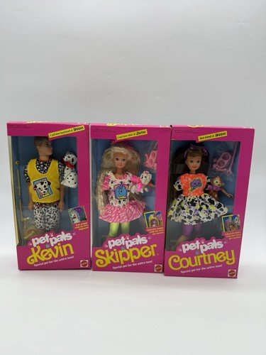 Barbie 1991 pet - barbie, skipper