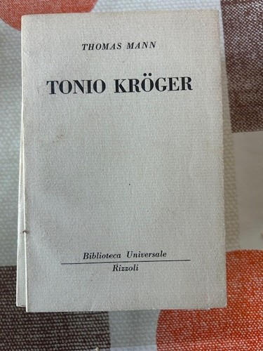 Mann tonio kroger - mann, biblioteca
