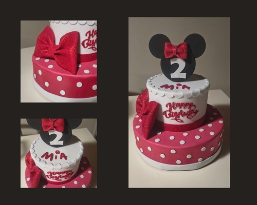 Torta scenografica minnie - scenografica,