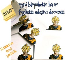 Sticky Notes Goku Dragon Ball GT Memo Pad blocco note adesive Post manga Saiyan