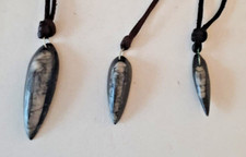 Orthoceras ciondolo pietra - orthoceras,
