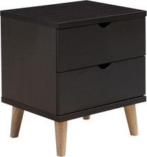 Comodino moderno 2 cassetti in