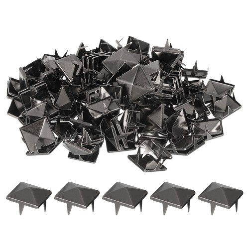 100 pcs borchie piramidali - pcs,