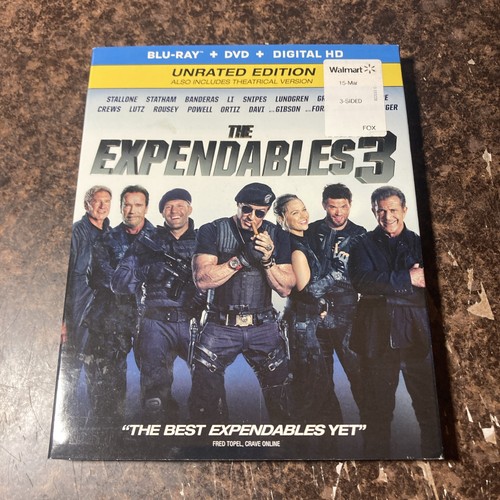 The expendables three - expendables, blu-ray