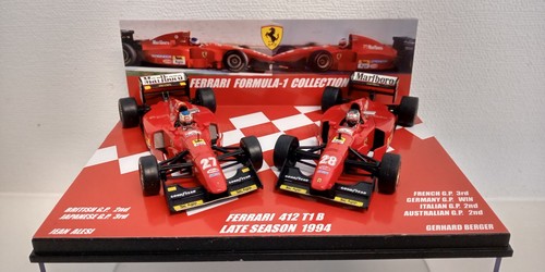 Set auto ferrari - 1:43, 412t1b