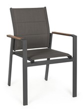 Sedia con braccioli Kubik