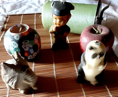 Candele figurate vintage - figurate,