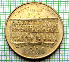 ITALY 1990 200 LIRE, State