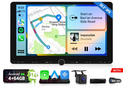 Autoradio hd ips - ips, doppio