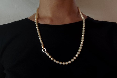 Collana perle vere - di,