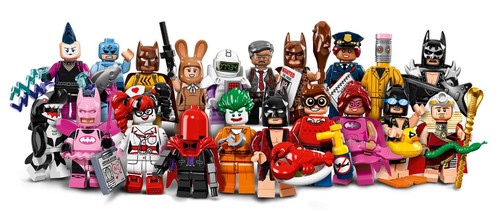 Lego minifigures serie batman - minifigures,