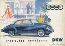 BROCHURE DEPLIANT AUTO UNION DKW 900 PROSPEKT (M27)