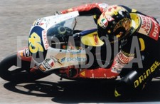 Foto vintage Moto, Valentino Rossi, Aprilia, anni Novanta, stampa 18 x 13 cm
