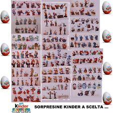 KINDER SORPRESA SORPRESINE 1998 IN POI SCEGLI FIGURE E CARTINE COMPLETA LE SERIE