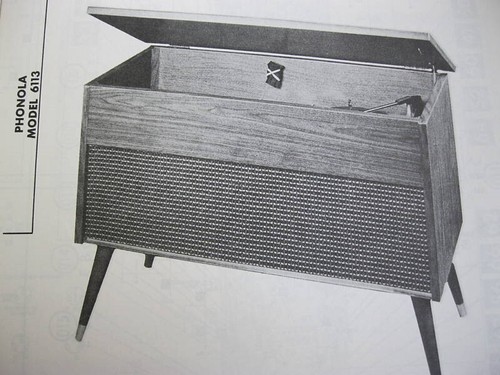 Phonola 6113 phonograph radio - 6113,