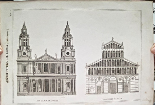 Stampa architettura religiosa - stampa,