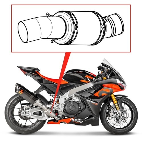 Tubo raccordo akrapovic - tubo, di