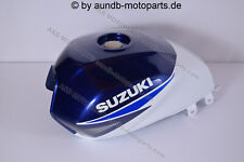 GSX 1400 K2-K5 serbatoio carburante blu/bianco NUOVO/serbatoio benzina NEW originale Suzuki